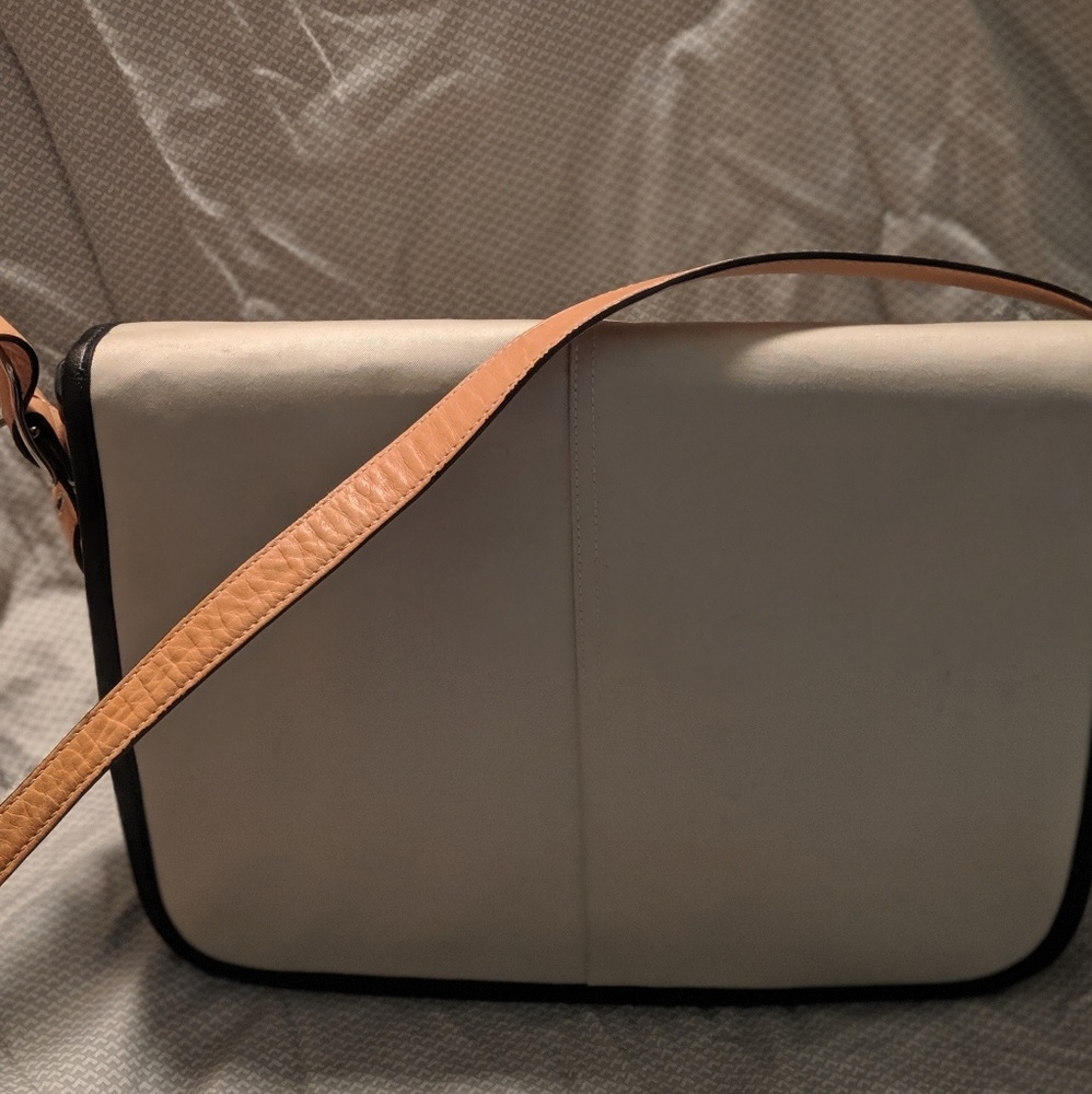 Coach canvas messenger bag